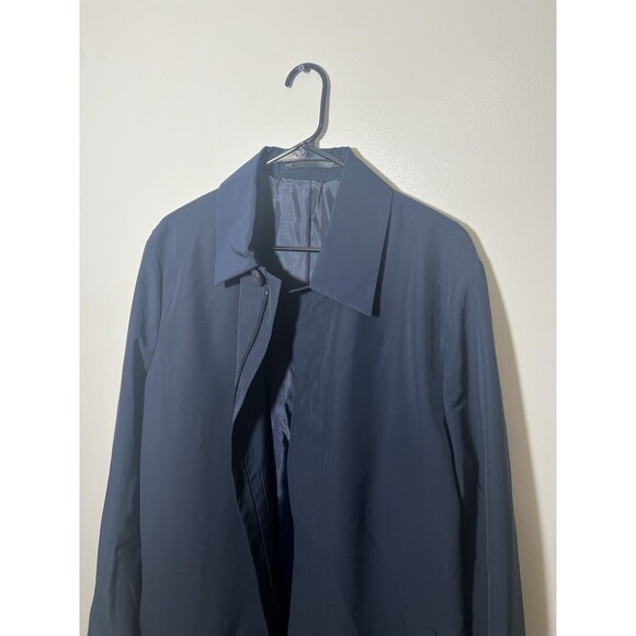 Calvin Klein Thermolite Trench Coat Jacket Men’s Size Size 50 Black - Picture 5 of 11